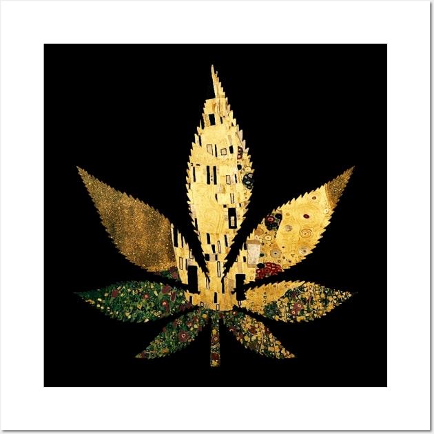 the kiss weed Wall Art by Lamink